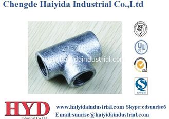 China TEE galvanized malleable iron pipe fitting cast iron UL factory supplier